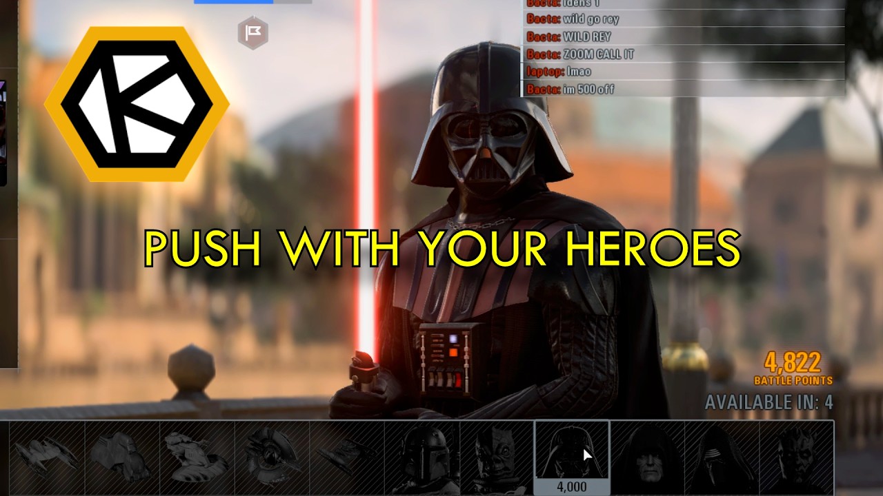 ИНДИВИДУАЛЬНЫЙ ЧЕРНОВИК №87 ДЕЙСТВУЙТЕ ВМЕСТЕ СО СВОИМИ ГЕРОЯМИ | Галактический штурм | Star Wars...