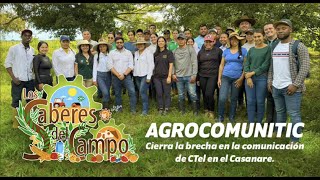 Download Lagu Los Saberes del Campo - AGROCOMUNITIC - Cierra la brecha en la comunicación de CTel en Casanare MP3
