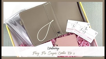 Foxy Fix Unboxing | No. 2 Sugar Cookie | Organized with Olivia
