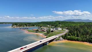 DJI MINI 4 PRO Waypoint Test over Douglas Lake, Dandridge, Tennessee.