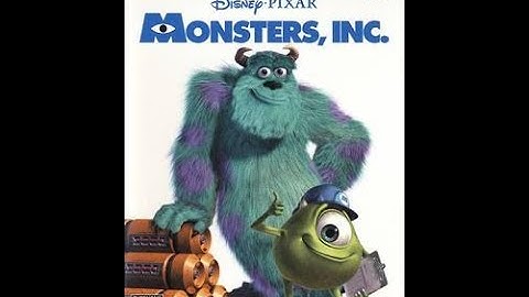 Opening to Monsters, Inc. 2002 PS2 Game