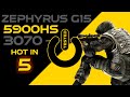 Zephyrus G15 Cold War Tested!  (5900HS 3070 80w)