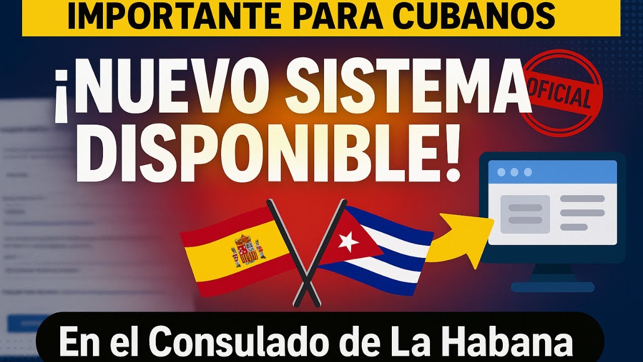 📌 Nuevo sistema de solicitud de CREDENCIALES para pedir cita LMD (Consulado de España en La Habana)