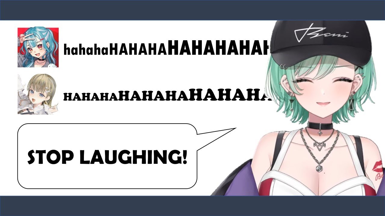 Can't Stop Laughing 【Yakumo Beni, Shiranami Ramune, Hanabusa Lisa | VSpo! ENG SUB】