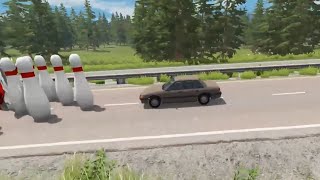 Car Bowling Madness #1 - BeamNG Drive screenshot 5