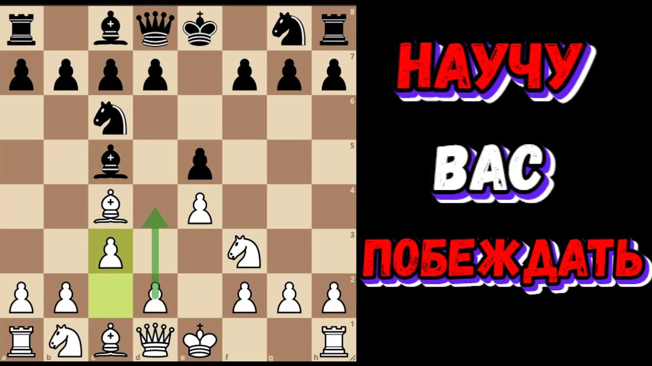 Итальянская Партия Для Начинающих За Белых | Легкая Победа В Шахматах ...