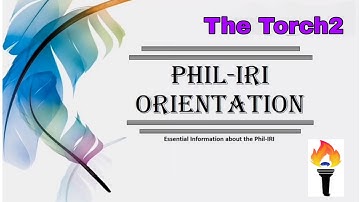 Phil-IRI Orientation #phil-IRI #philIRIOrientation #PhilippineInformalReadingInventory #administer