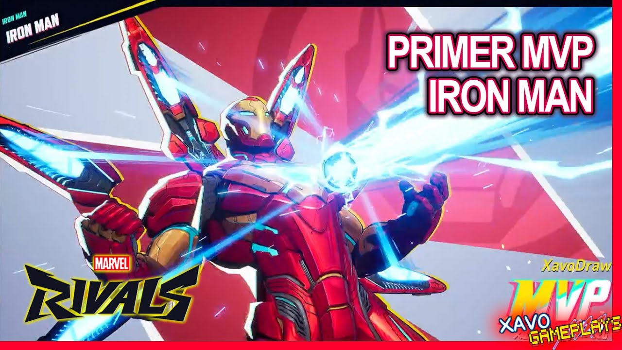 Mi primer MVP jugando como Iron Man | Temporada 2 | Marvel Rivals - YouTube