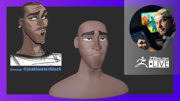 Sculpting Stylized Characters - Shane Olson & Josh Hunter Black - ZBrush 2022
