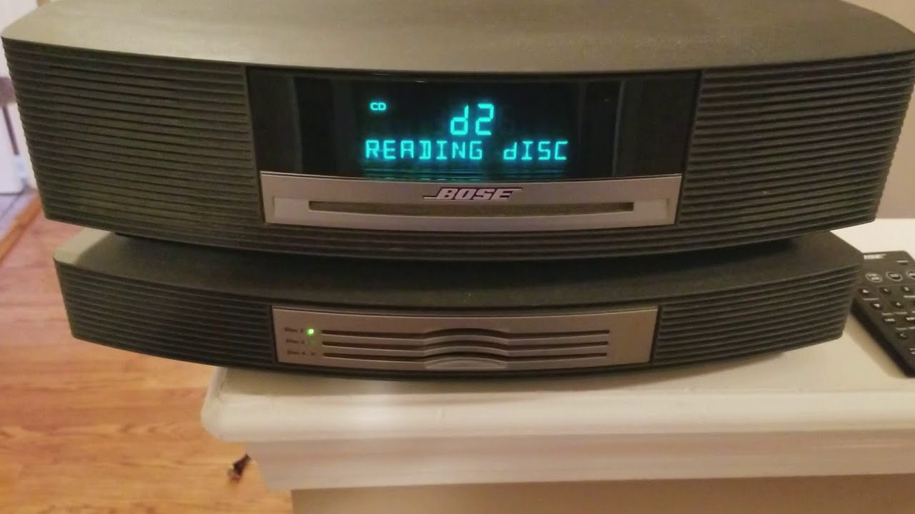bose 3 disc changer shown working YouTube