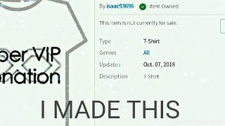 *WORKING 2018 HOW TO MAKE A T SHIRT ON ROBLOX*mobile screenshot 4
