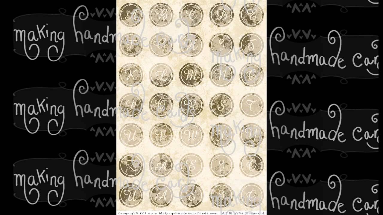 Big Alpha - Card Making Kit