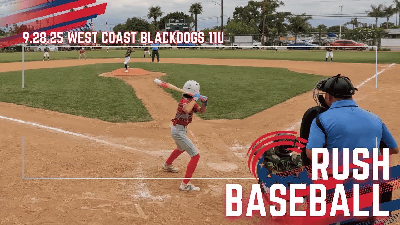 9-28-25 | Crush 11U vs West Coast Blackdogs 11U