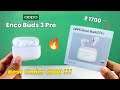 Oppo Enco Buds 3 Pro Is Here ⚡ Unboxing, Review &amp; Live Audio Test ⚡ Best TWS Under 2000 for Music