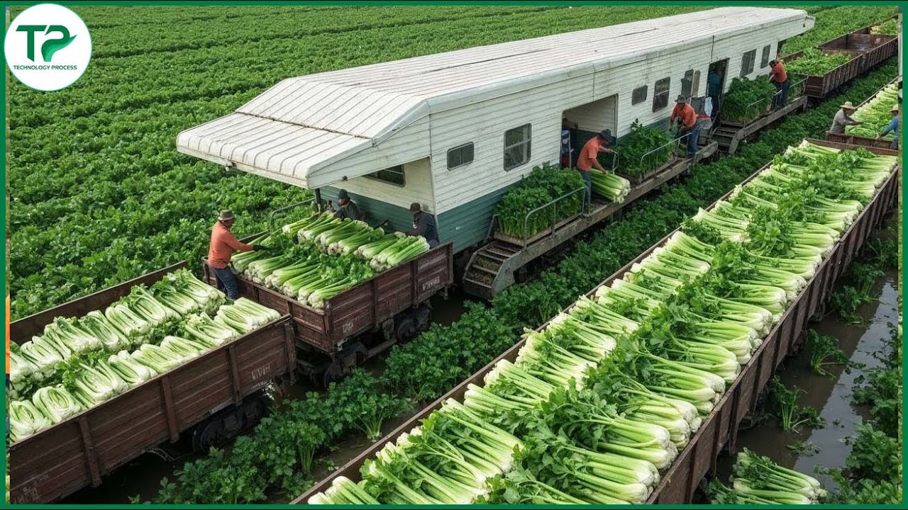 How U.S. Farmers Harvest Fruits and Vegetables on a Massive Scale | Relaxing Harvest
