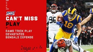 Rams Trick Play Devastates Bengals Defense
