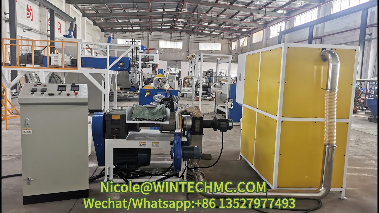 High Quality PE Plastic Film Pelletizing Recycling Line,PE Film Pelletizer Machine Recycling Line