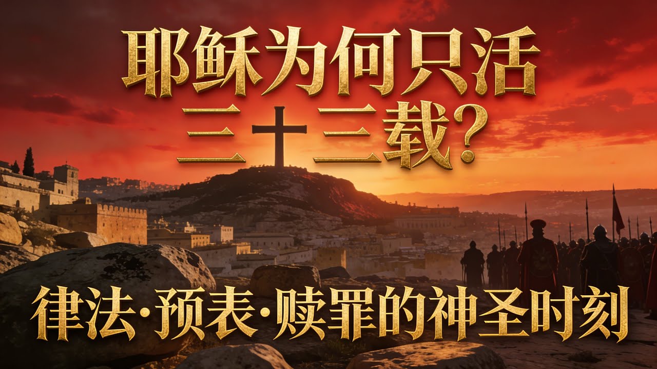 耶穌為何只活33年？但以理書精準預言震撼解密！大衛王朝隱藏的終極密碼｜聖經最驚人的時間謎題 #耶穌33年 #但以理書預言 #七十個七 #聖經預言 #大衛王 #逾越節 #彌賽亞 #舊約預表 #聖經時間線