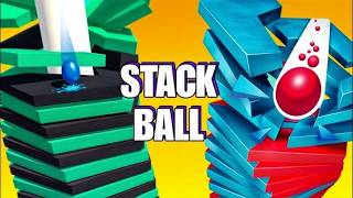 Stack Ball Crashing Platforms Live Gameplay #shorts screenshot 5