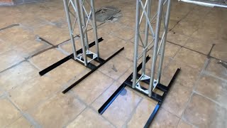 Bases para estructuras de Dj | Con material reciclado