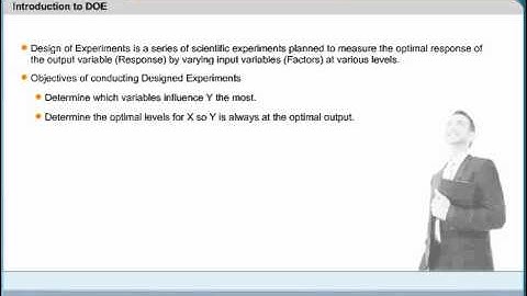 Introduction to Design of Experiments DOE | Lean Six Sigma Black Belt Certification