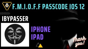 [168] IOS 12 FMI OFF passcode/disabled | HTHND