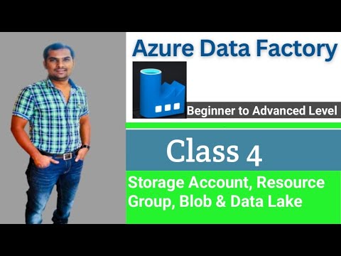 Storage Account, Resource Group, Blob & Data Lake in Azure Data Factory | ADF Real-time