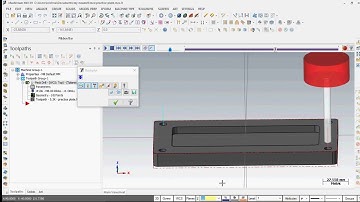 Mastercam tutorial | pocket milling &| drilling toolpath