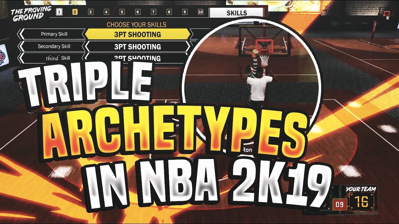 TRIPLE ARCHYTPES IN NBA 2K19 EXPLAINED!?!? - YouTube