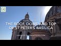 The roof, dome and top of St Peters Basilica, The Vatican City | Virtual travel by allthegoodies.com