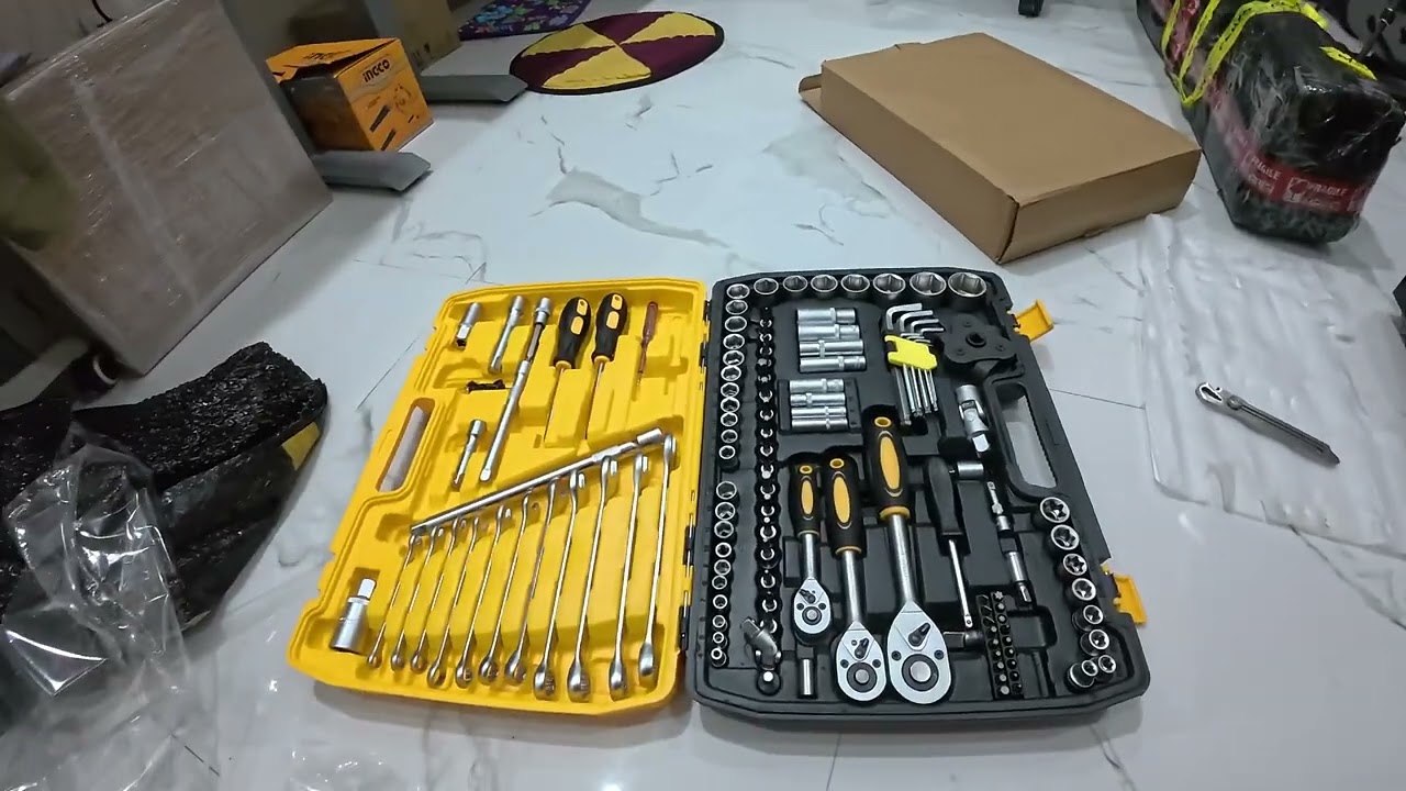 KEELAT Ratchet Wrench Toolset DIY 121pcs Set【Unboxing】#TechContent