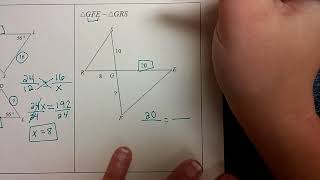 Similar Triangles Day 2 Notes Video