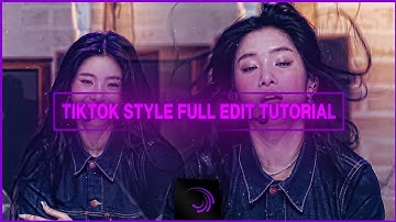 TIKTOK STYLE FULL EDIT TUTORIAL ON ALIGHT MOTION//JEON MINJI