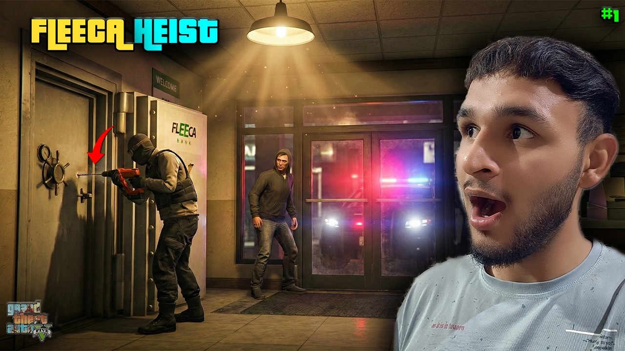 BANK FLEECA HEIST \ GTA V \ EPISODE #1