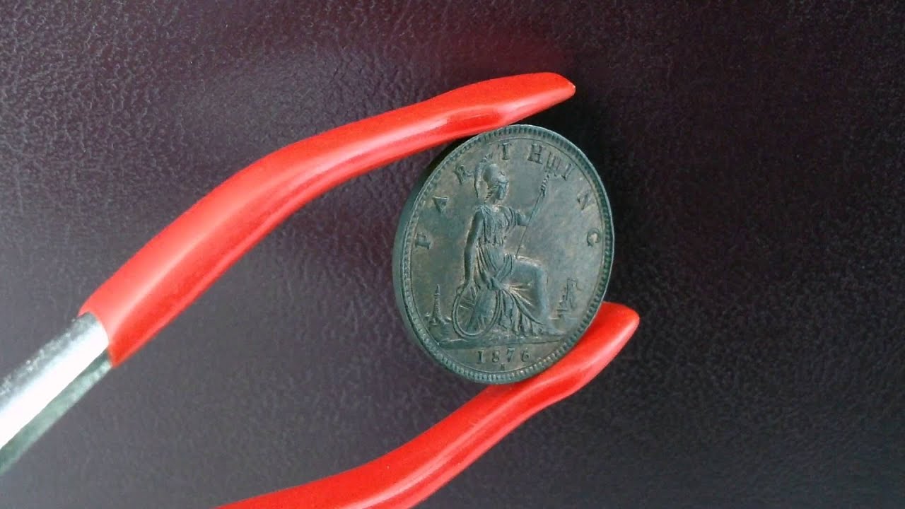 Великобритания 1 фартинг 1876 года