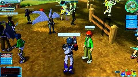 Fusion Fall opening some crates - V1