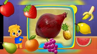 Baby games- Fruits and vegetables names. screenshot 3
