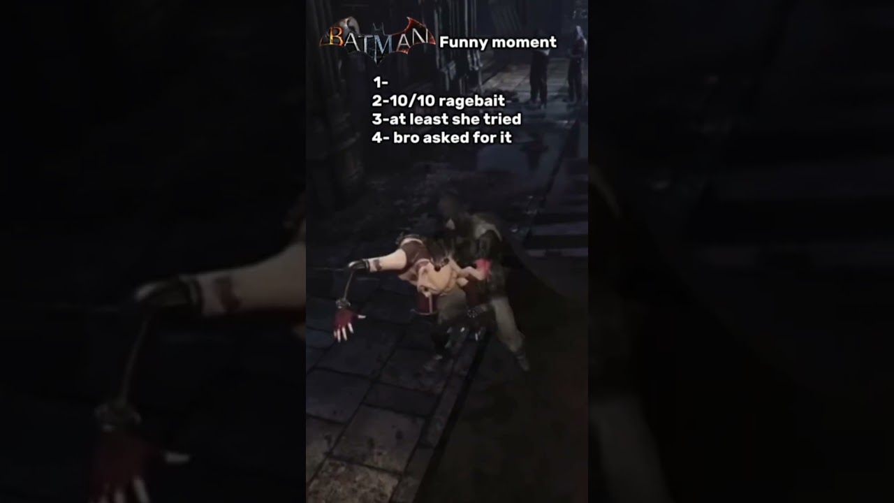 Batman Arkham is lowkey funny #shorts