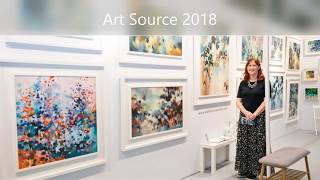 Eibhilin Crossan Art at Art Source 2018, RDS Ireland