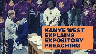 Kanye West explains Expository Preaching to Joe Rogan