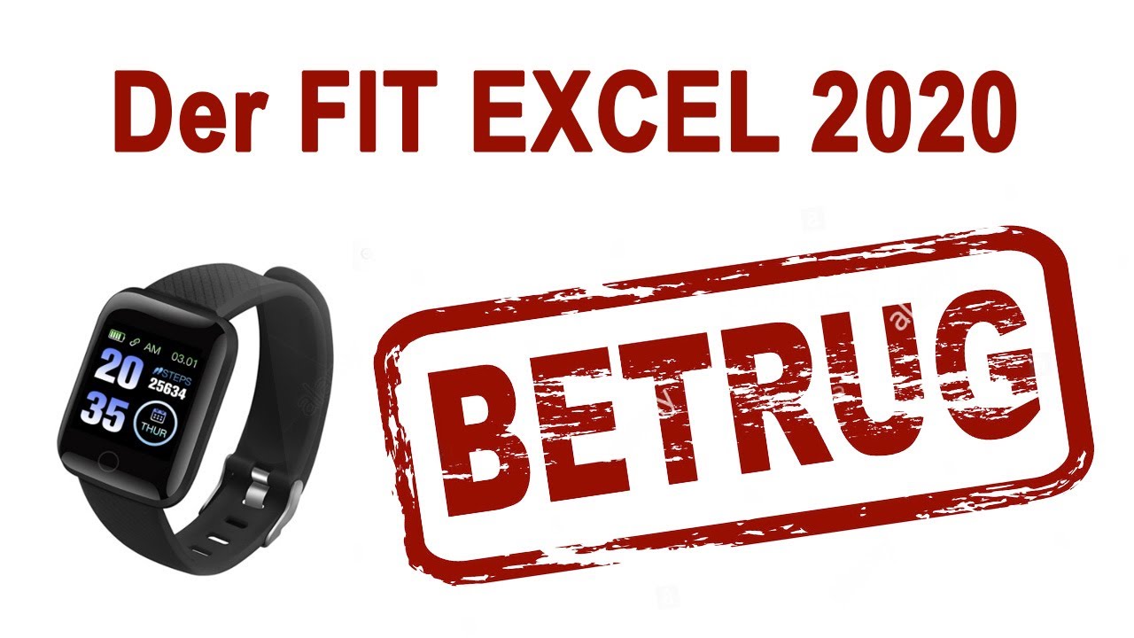 Fit Excel 2020 - Die PRODUKTTEST-FALLE - YouTube