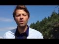 Misha Collins goes Swimming !