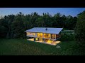 Hudson Valley House - AIA Award Winner. New construction a family residence by Mathison Architects