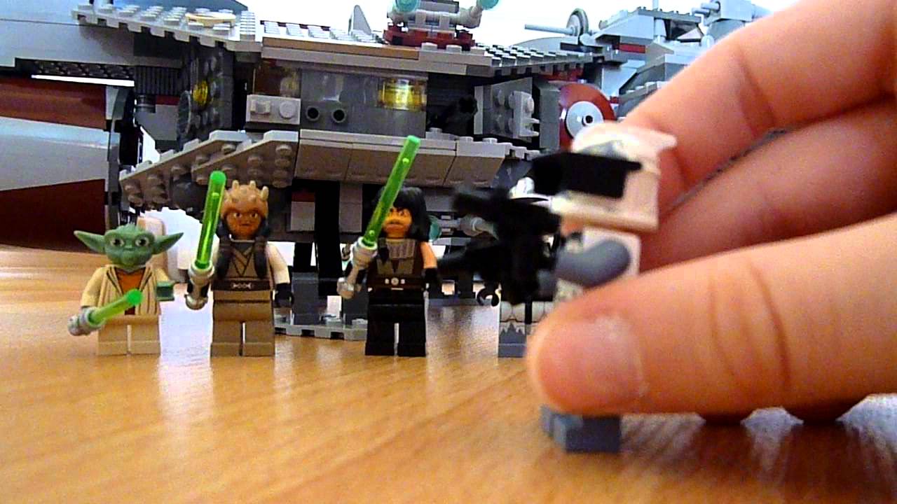 LEGO star wars Republik frigate (rus) - YouTube