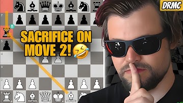 "No Cheating!" || GOAT Magnus Plays THE BANNED GAMBIT & "Eviscerates" Wanna-Be GM!