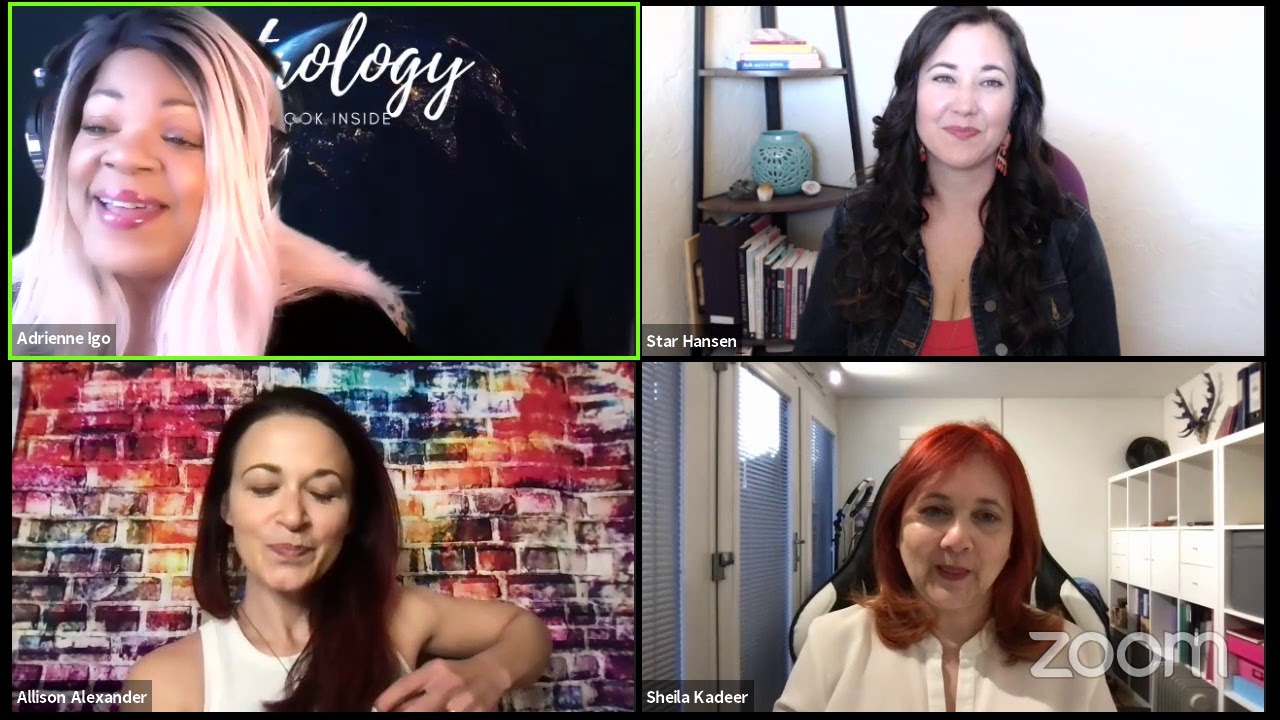 Astrology Lovers YouTube Guests - Allison, Star and Sheila