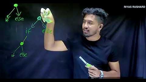 Nested IF & Else | Python | AL ICT | Riyas Rushard
