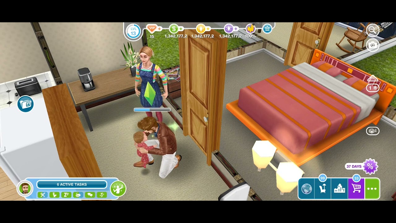 The Sims Freeplay Nanny Knows Best Quest Completed YouTube