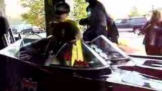 Supermegafest 2007 - Riddler, Batman, Robin And Batmobile