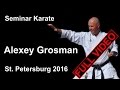 Seminar 8 Alexey Grosman Karate Shotakan St Petersburg 2016 (Гросман Алексей Маркович)